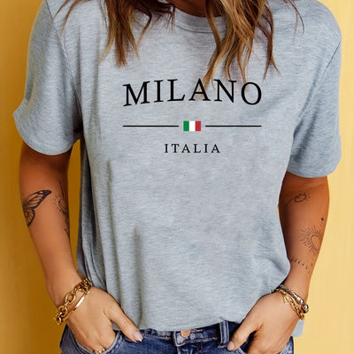 Esmée | Italiaans geïnspireerd print T-shirt