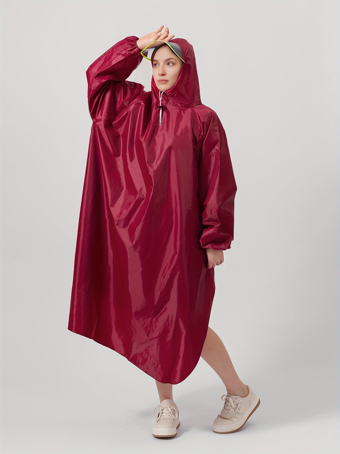 Niels | Waterdichte unisex regenpancho met capuchon