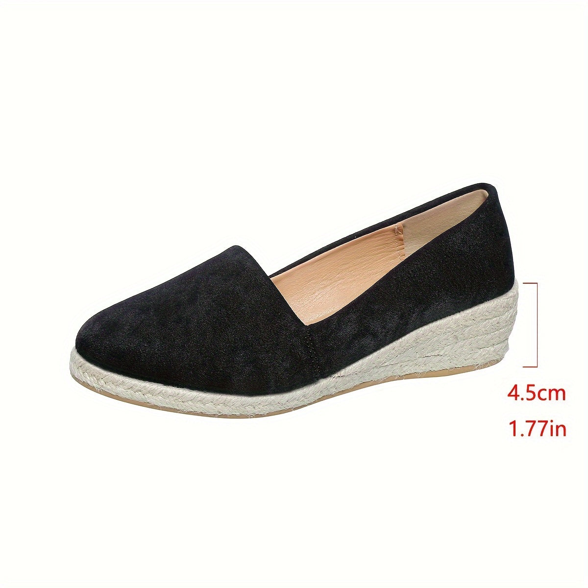 Robin | Effen kleur casual pumps met zachte zool