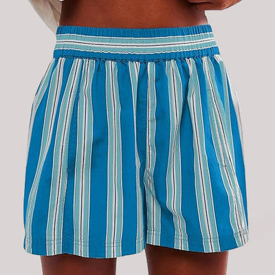 Jazmin - Striped summer shorts
