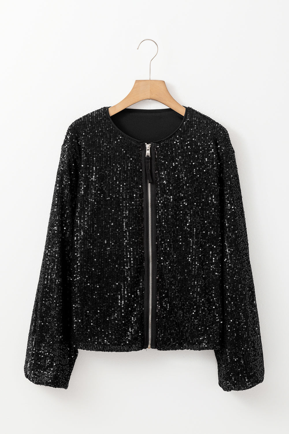Eline - Black Sequin Jacket