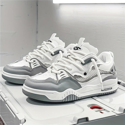 Geometrische sportieve sneakers - casual en trendy