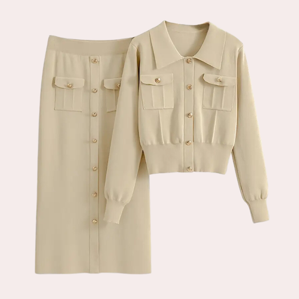 KARLISHIA - Trendy 2-Piece Set for Women