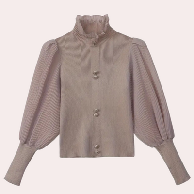 JOVANA - Elegant Knitted Top for Women