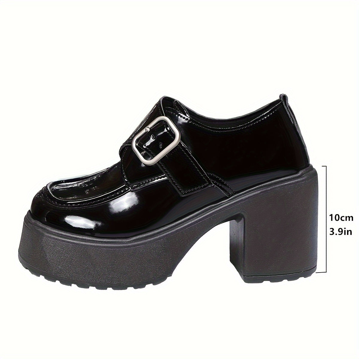 Luna | Fashionable women's platform pumps with buckle closure