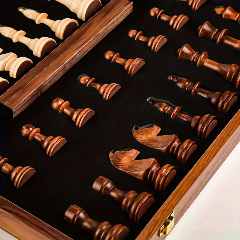 Wooden chess set - ideal for competitions