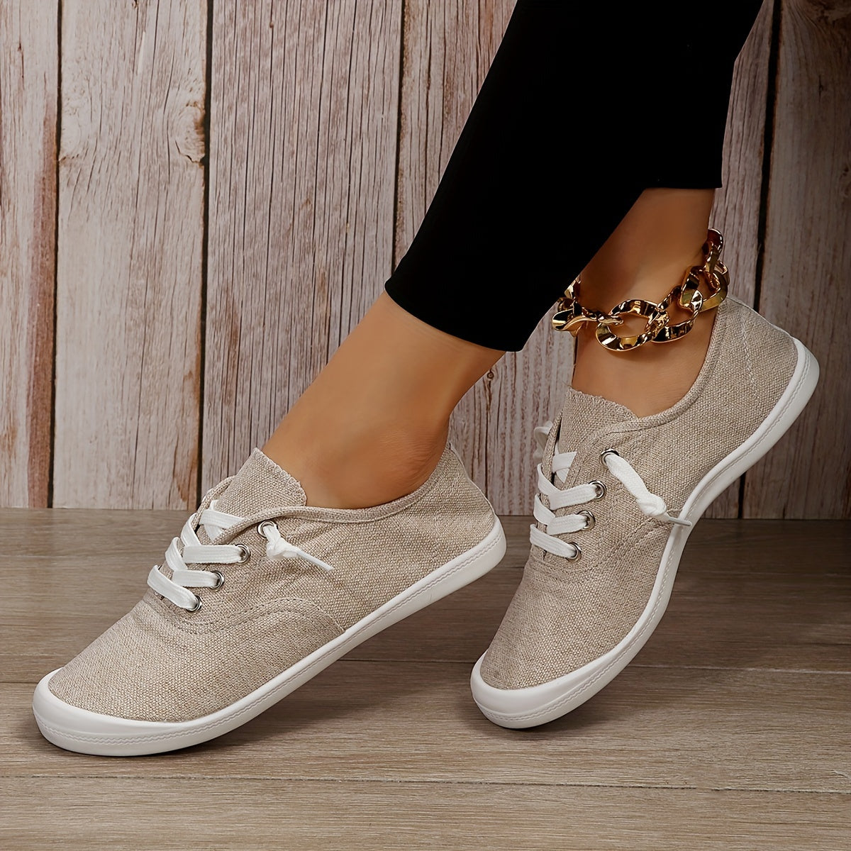Sofie | Effen dames sneakers voor buiten