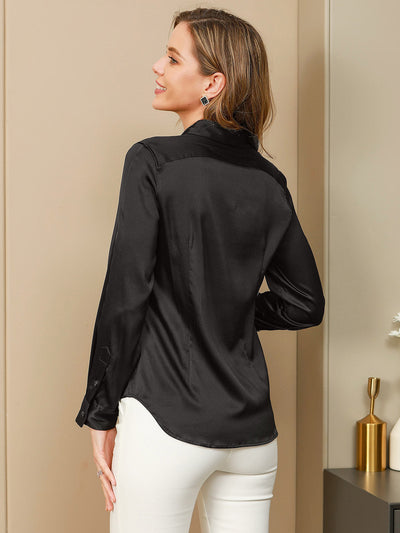 Genoveva - Elegante Utility Look Dames Colshirt