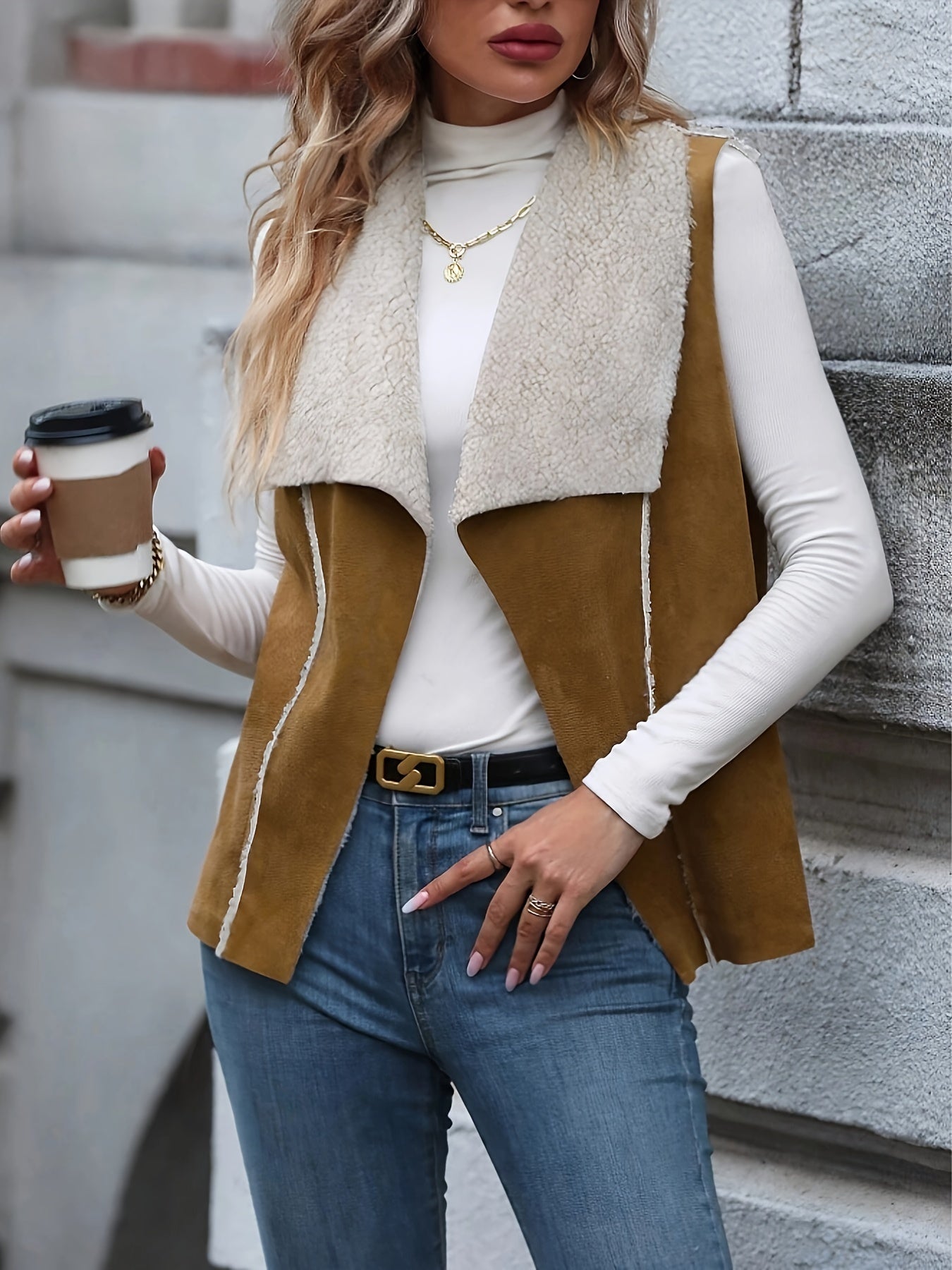 Lotte | Fleece-lined sleeveless vest