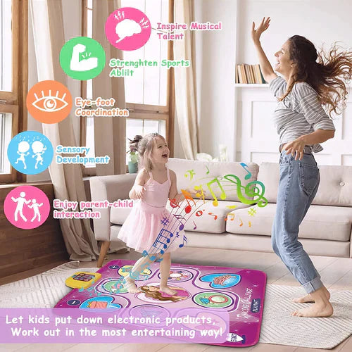 LED Interactive Dance Mat - RhythmGlow 
