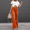 Uitlopende broek in Vogue-stijl