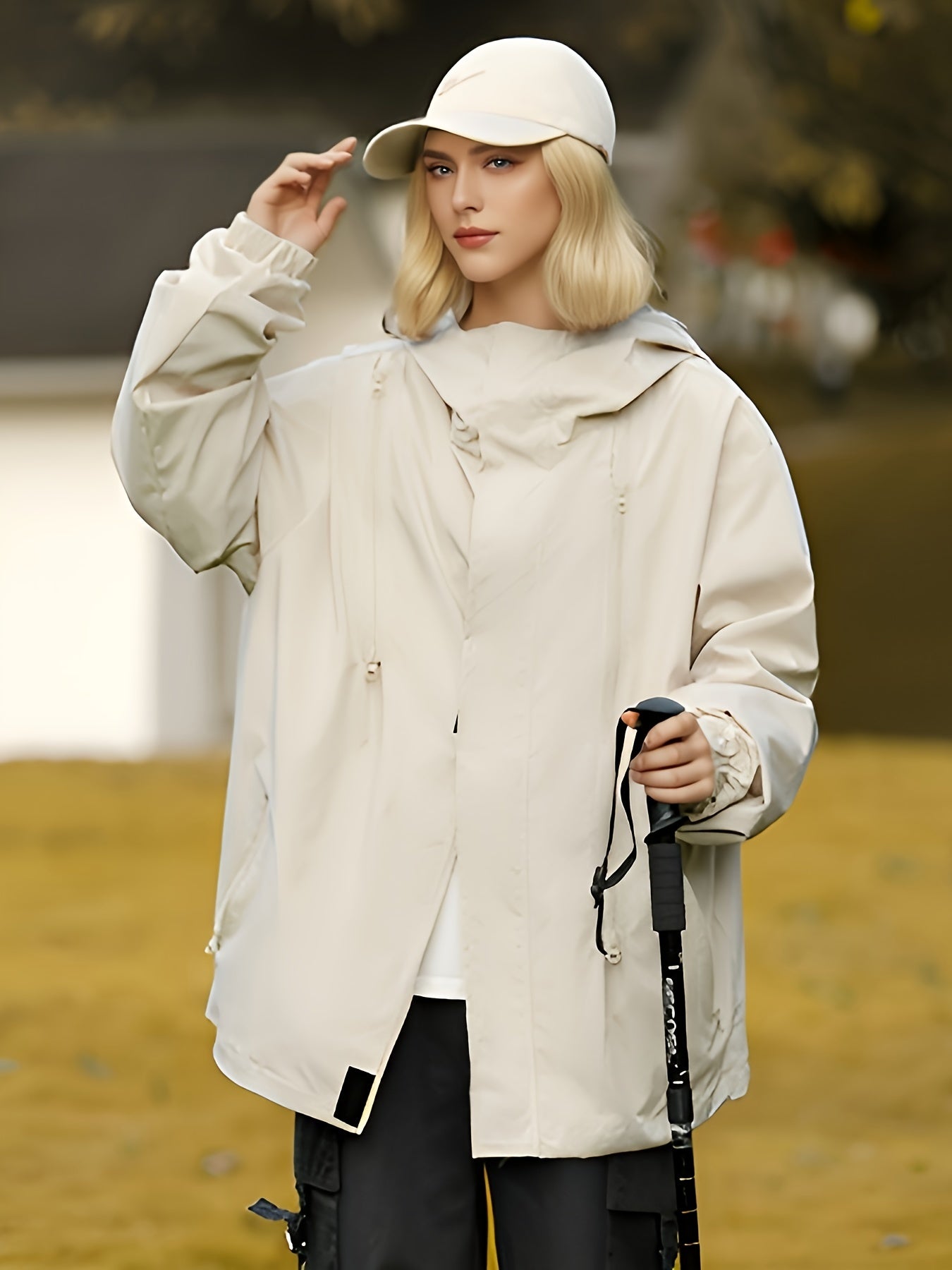 Sophie | Buitensportjas voor dames met capuchon