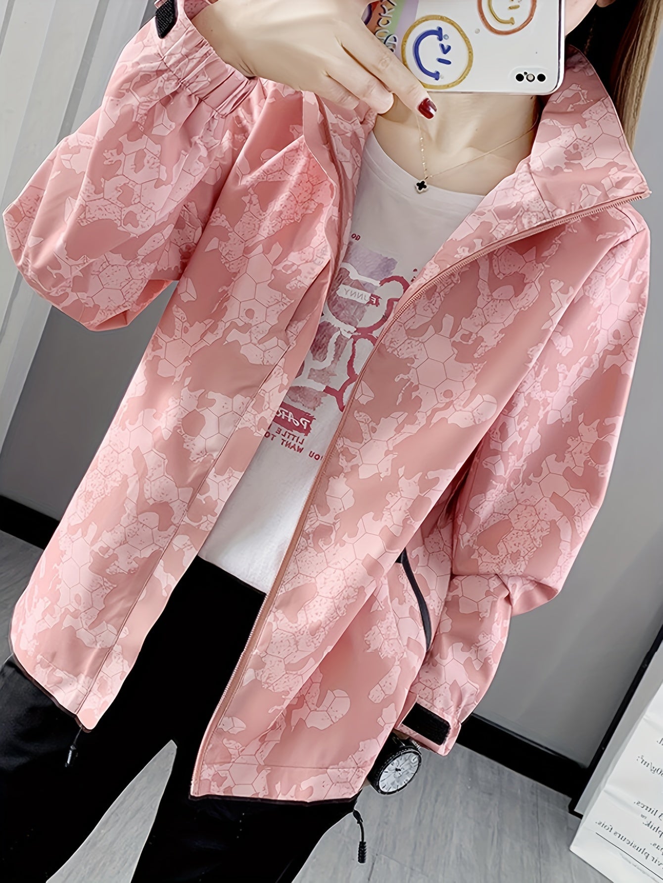 Elin | Lightweight camouflage jacket for women