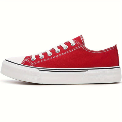 Fenna | Lichtgewicht canvas sneakers met rubberen zool