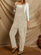 Emma | Sturdy corduroy jumpsuit with patch pockets