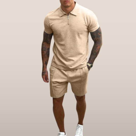 Jens – Summer Set with Polo Shirt and Shorts