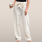 Elin – Linen Pants with Tie Closure 