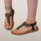 Yelina – Versierde Sandalen met Elastische Band