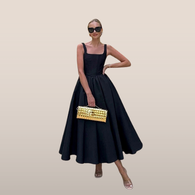Vivienne – Midaxi Jurk met Volume