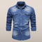 Tygo – Denim Overhemd met Lange Mouwen