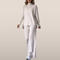 Ribbed Wide Leg Lounge Set – Two-Piece Comfort Suit