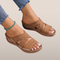 Slip-on sandals with wedge heel – Airy and slip-on design 