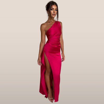 Yara – Asymmetrische Maxi-jurk