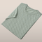 Vic – Fijngebreide T-Shirt met Diamantpatroon