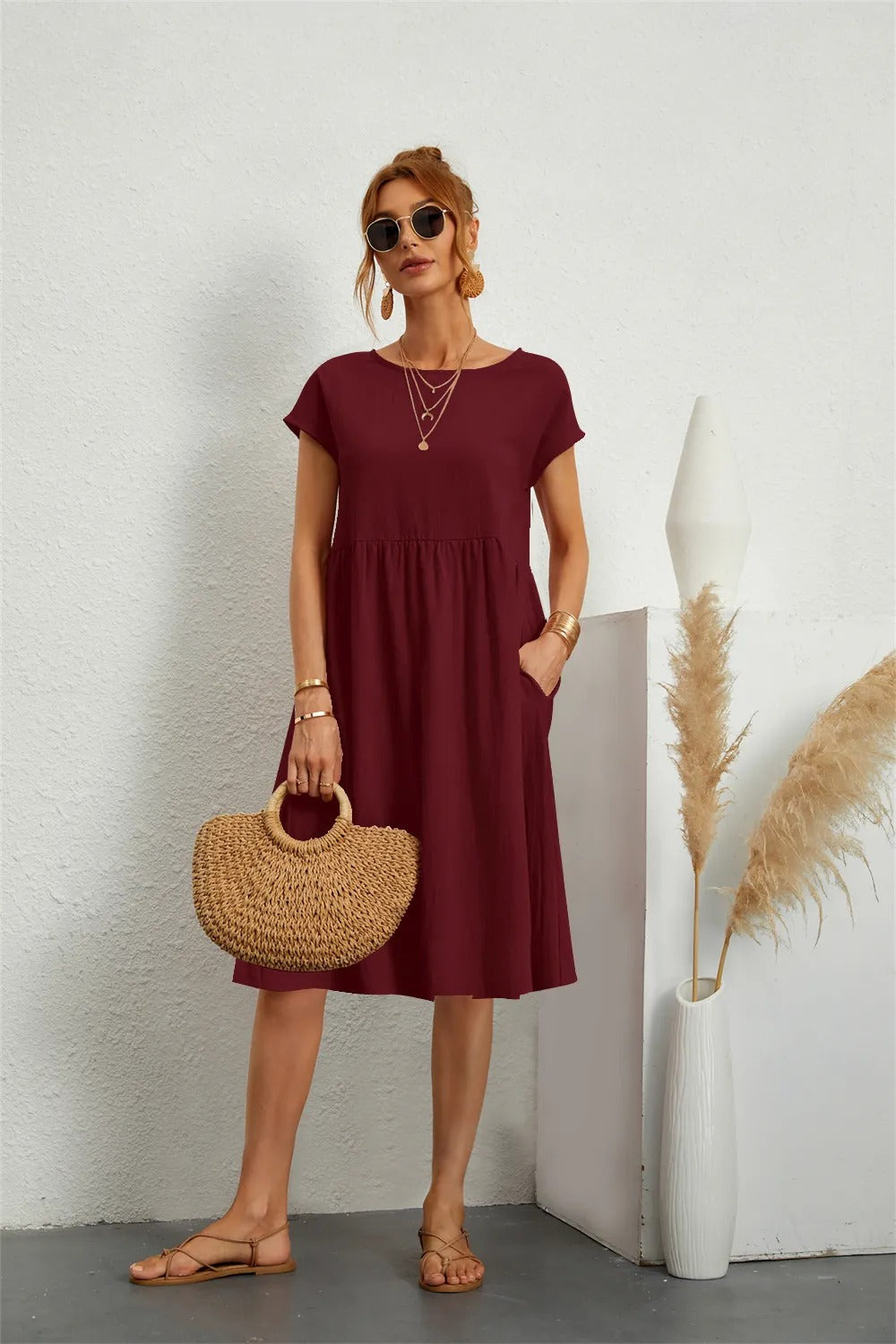 Dames Stijlvolle Elegante Jurk