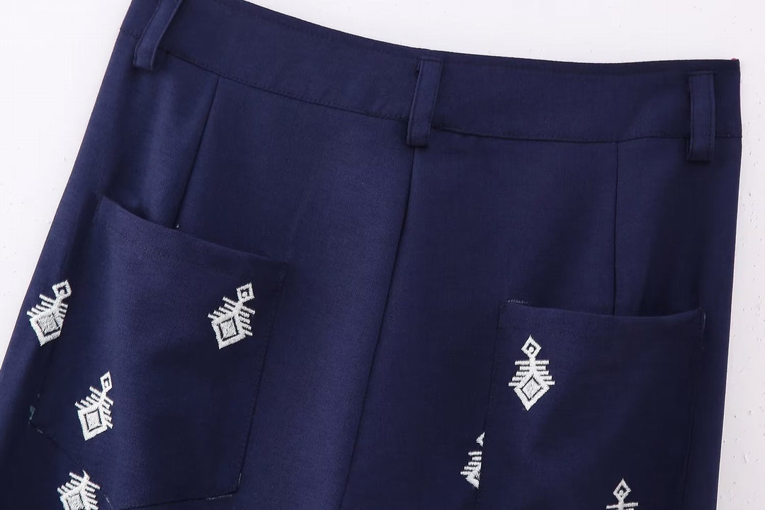 JULIETA - Printed trousers