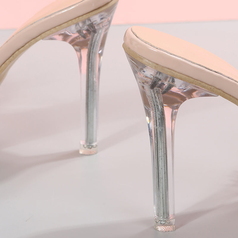 HALLEY - Elegant feather heels