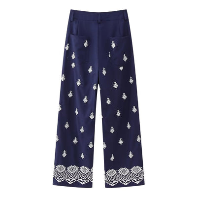 JULIETA - Printed trousers