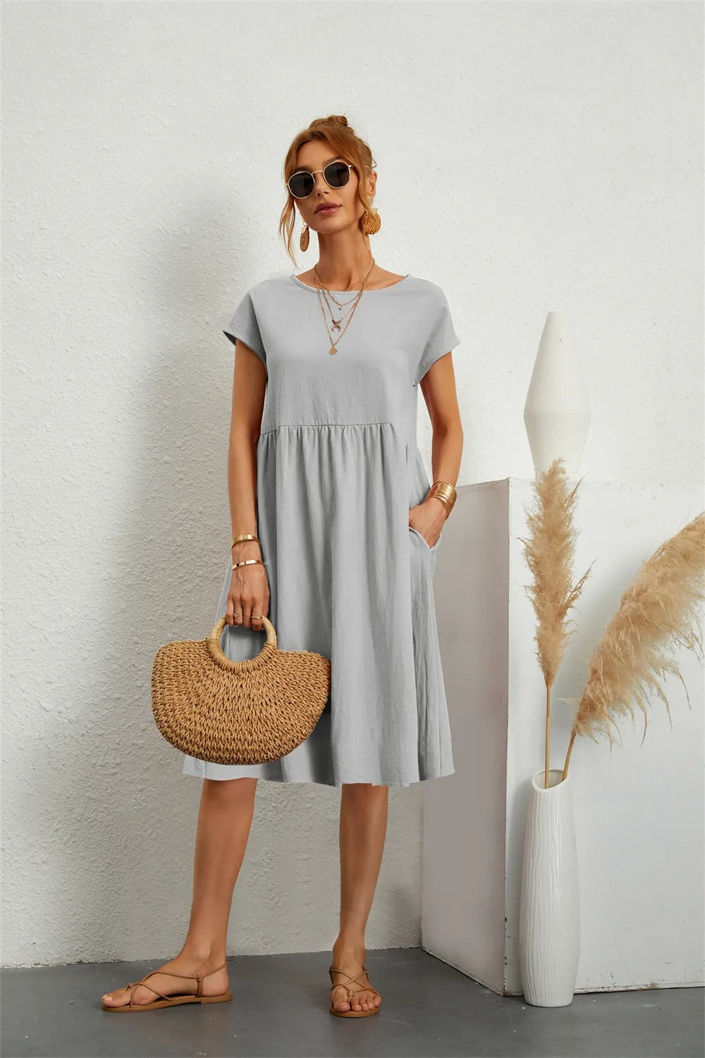 Dames Stijlvolle Elegante Jurk