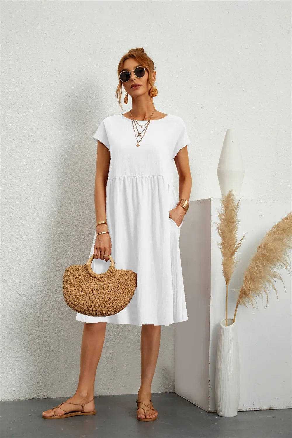 Dames Stijlvolle Elegante Jurk