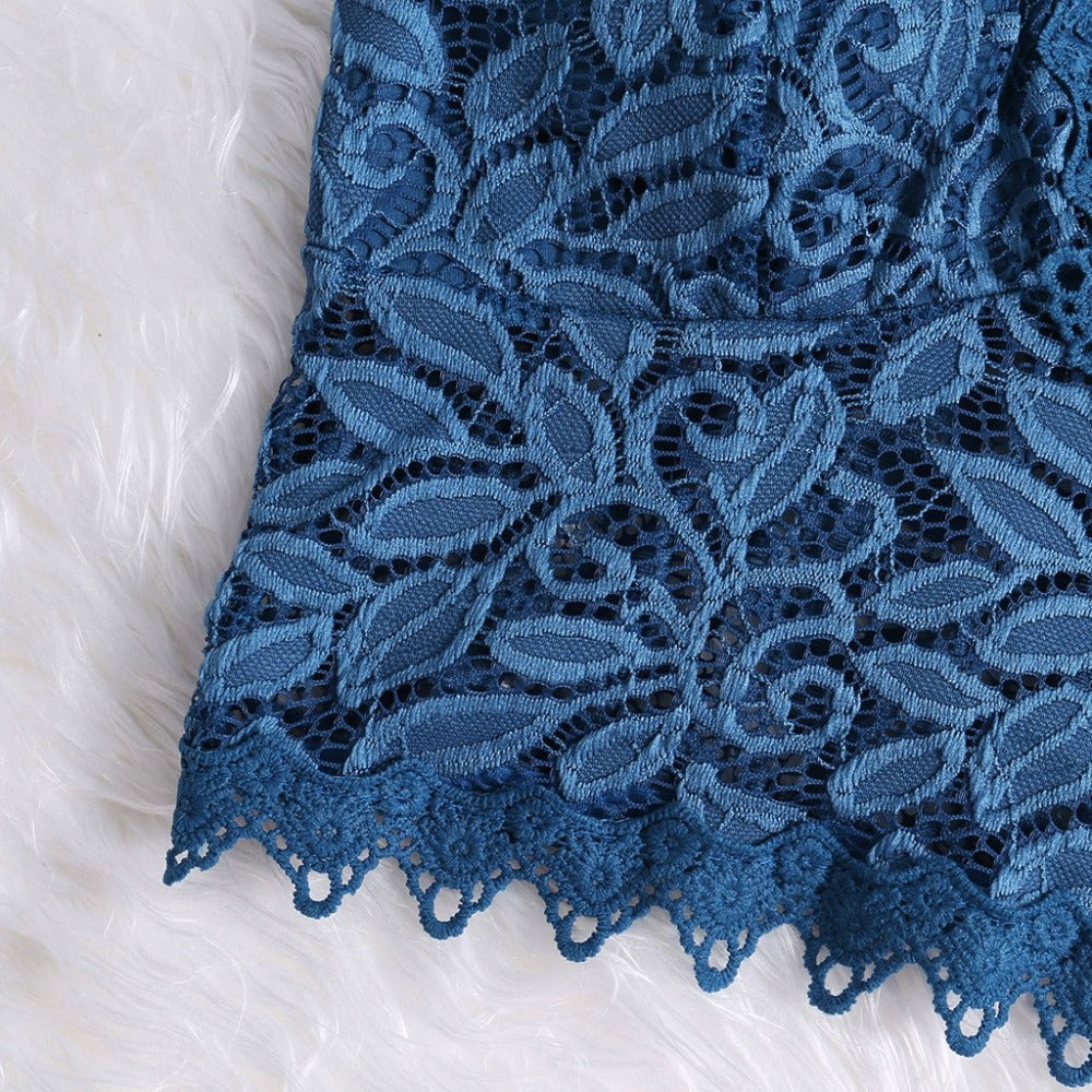 Galia - Seductive Lace Bralette Crop Top