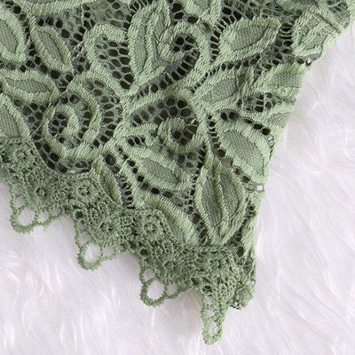 Galia - Seductive Lace Bralette Crop Top