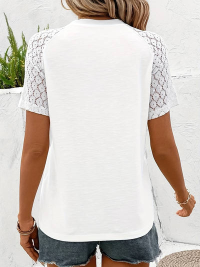 Mirella - Elegant T-shirt met Korte Mouwen | Tijdloos & Comfortabel