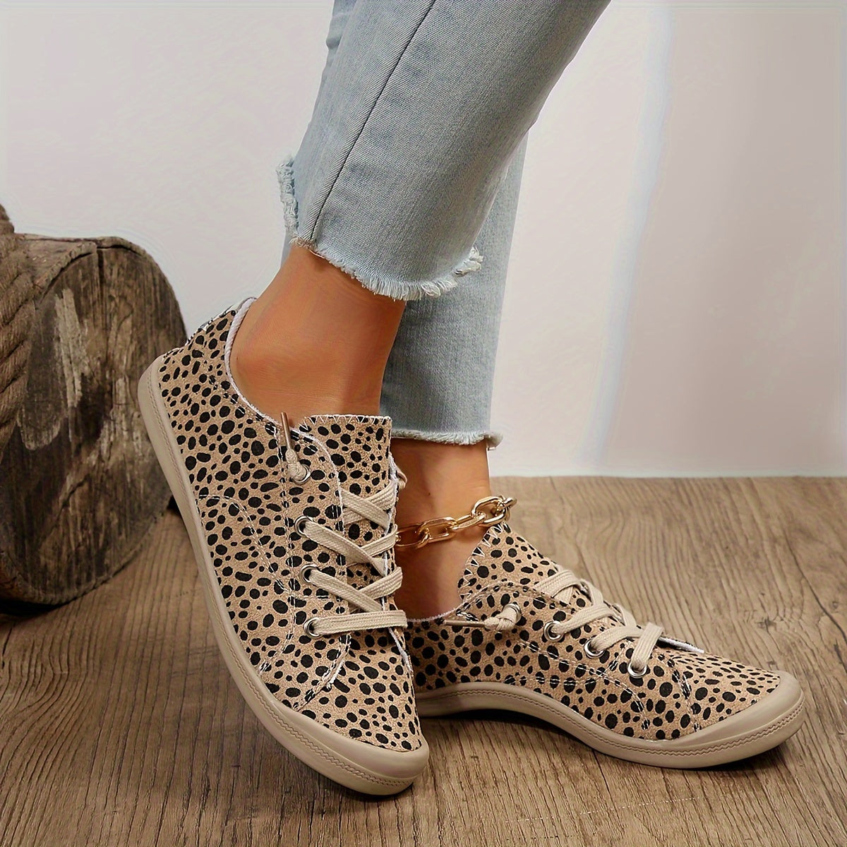 Lotte | Leopard print women's sneakers