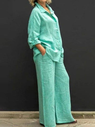 Calisee - Casual Lange Mouwen Set voor Vrouwen