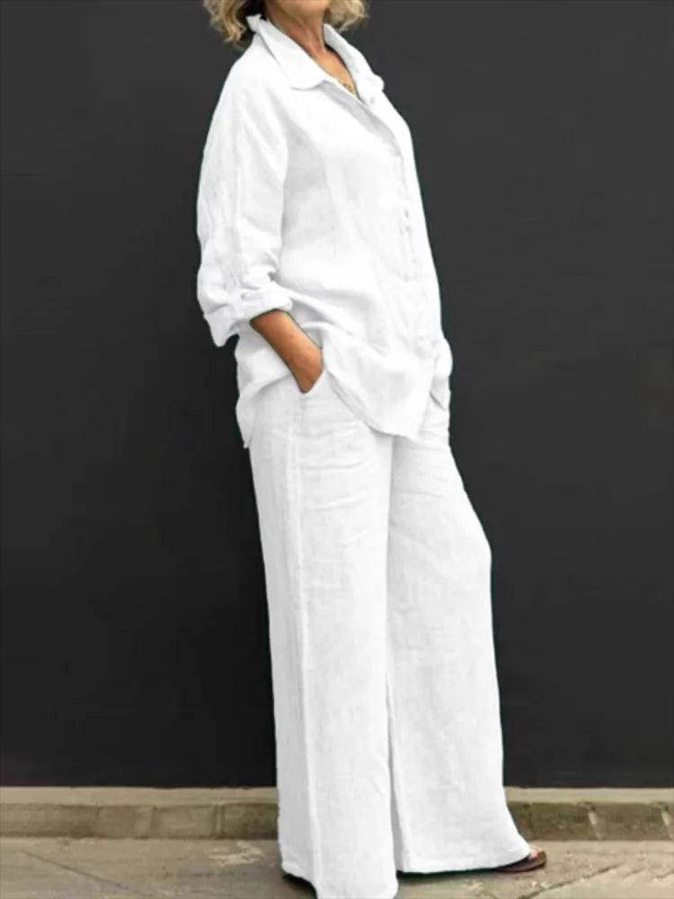 Calisee - Casual Lange Mouwen Set voor Vrouwen