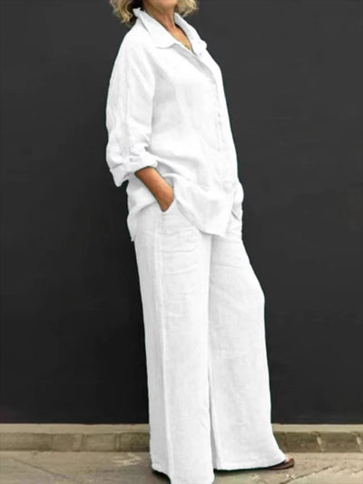 Calisee - Casual Lange Mouwen Set voor Vrouwen