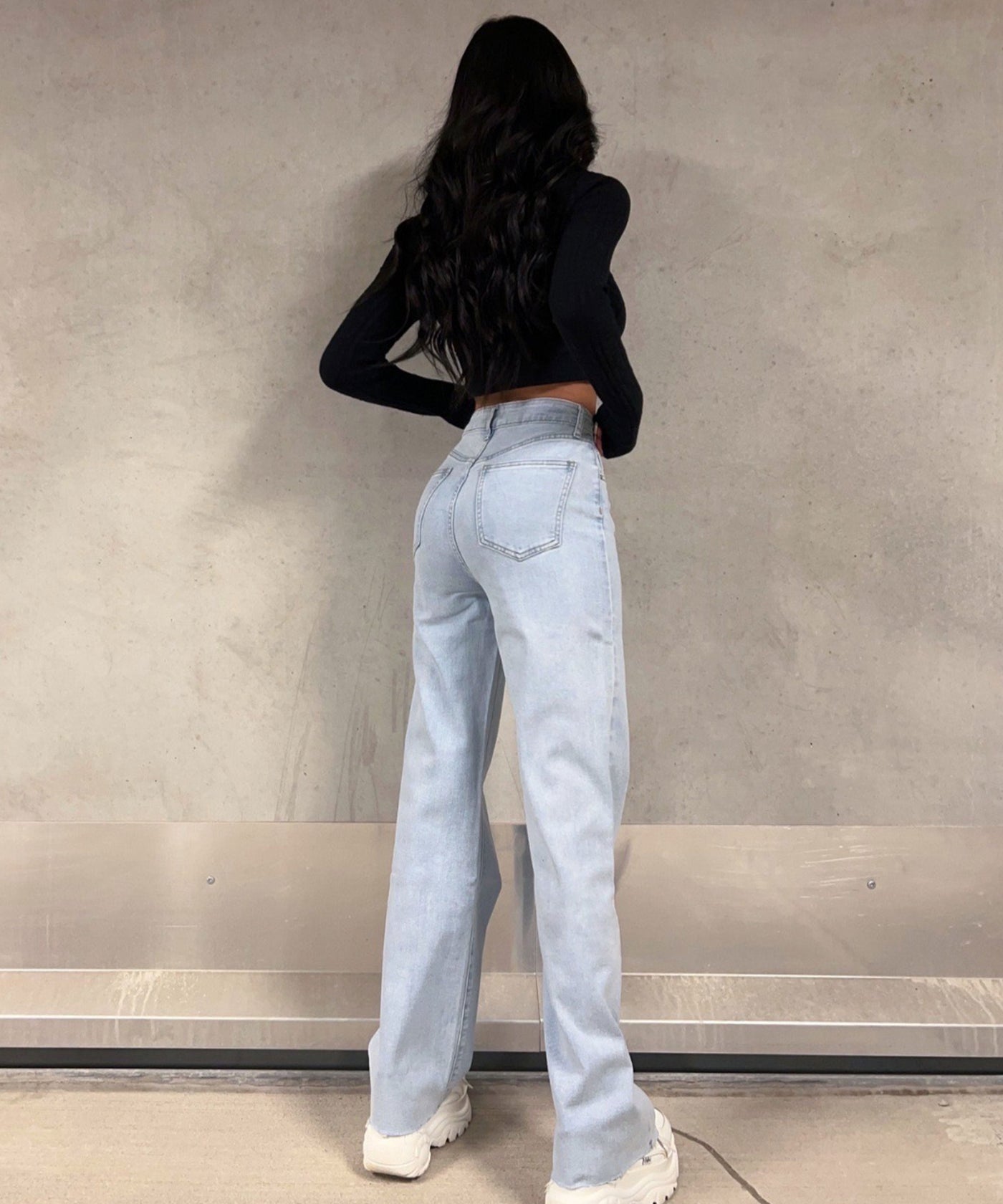 Wyeth - Wijde Broekspijp Jeans
