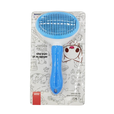 Pet Grooming Brush - Self-Cleaning Comb for Dogs and Cats