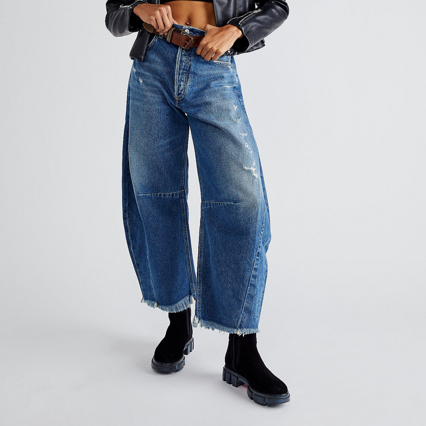 Freeesia - Denim wide leg jeans