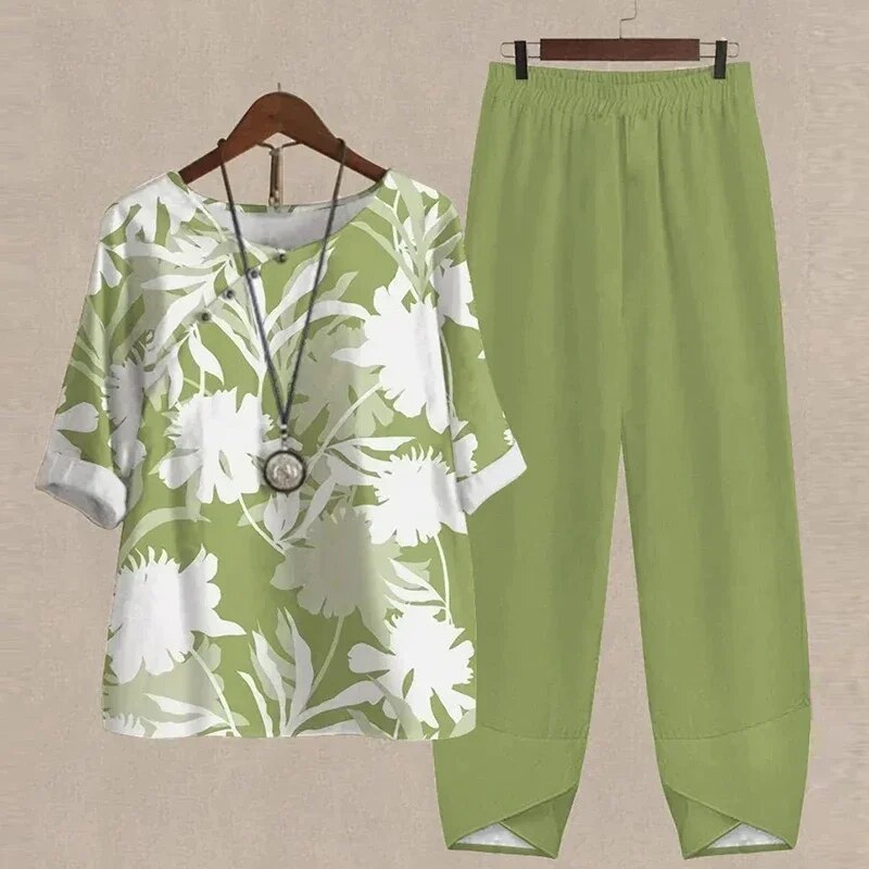 Bedrukte Outfit