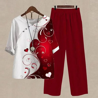 Bedrukte Outfit