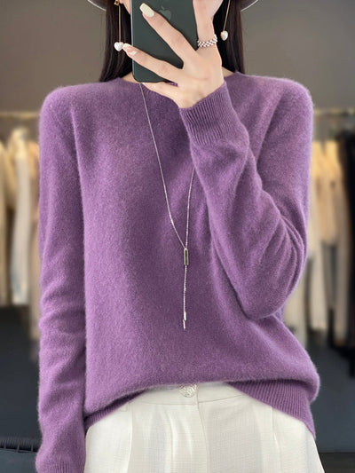 Trui | Damessweatshirt van luxe materiaal