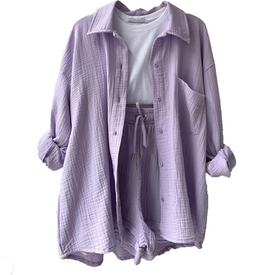 Meris - Casual Katoenen Zomerset