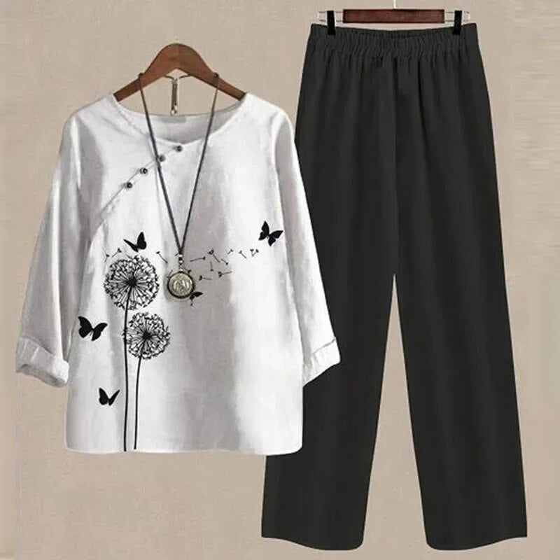 Bedrukte Outfit