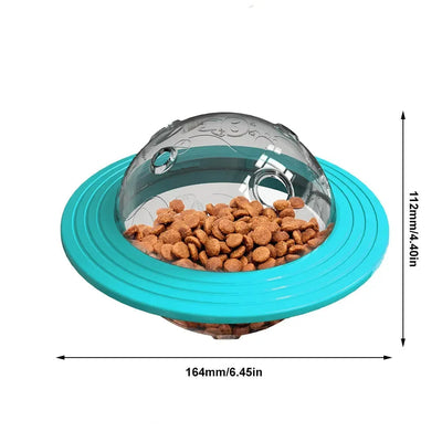 Interactive Dog Toy with Treat Dispenser - SnackSpin